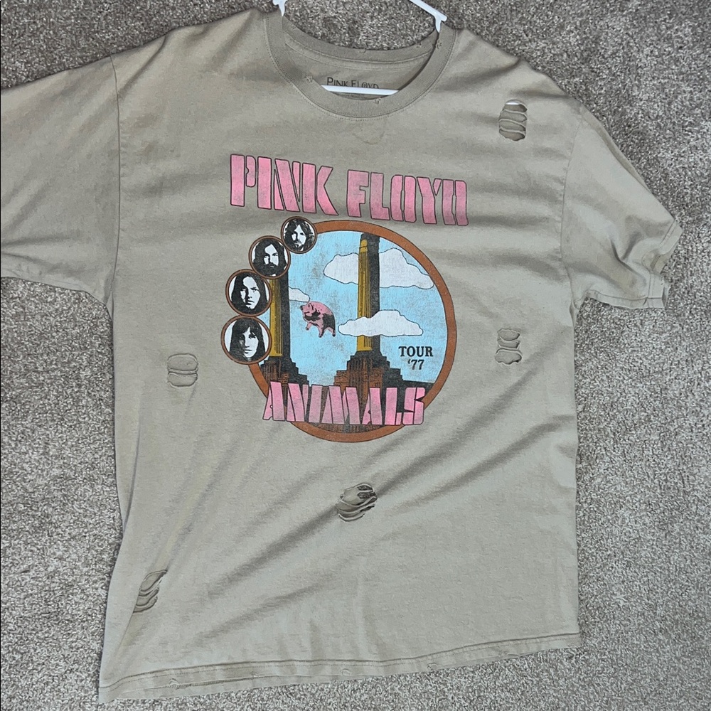 Pink Floyd Graphic Woman’s  T-Shirt - Tan